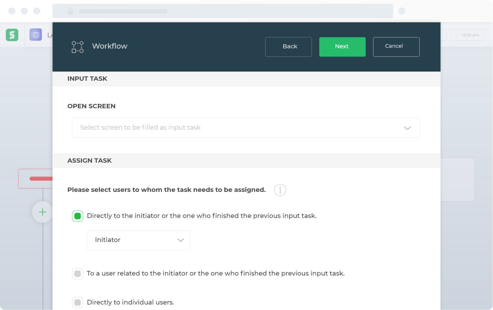 Input Tasks