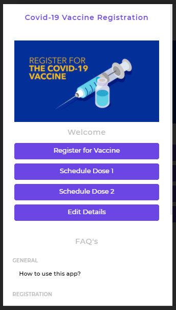 Employee Vaccine Management App - DronaHQ Low Code App Platform