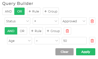 Query Builder UI